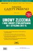 Umowy zlecenia i inne umowy Cywilnoprawne od 1 stycznia 2017 r.