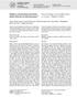 Wiedza a zachowania zdrowotne dzieci chorych na cukrzycę typu 1. The knowledge vs the health behavior of type 1 diabetic children