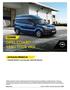 OPEL COMBO VAN I TOUR VAN. Rok produkcji 2017 / Rok modelowy 2017.