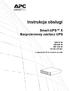 Instrukcja obsługi. Smart-UPS X Bezprzerwowy zasilacz UPS SMX750 VA SMX1000 VA SMX 1500 VA 120 VAC/230 VAC. O wymiarach 2U do montażu w szafie
