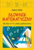 SŁOWNIK MATEMATYCZNY