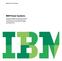 IBM Systems and Technology IBM Power Systems