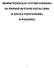WEWNĄTRZSZKOLNY SYSTEM OCENIANIA NA PIERWSZYM ETAPIE KSZTAŁCENIA W SZKOLE PODSTAWOWEJ W PODGÓRZU