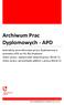 Archiwum Prac Dyplomowych - APD