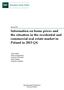 Information on home prices and the situation in the residential and commercial real estate market in Poland in 2013 Q4.
