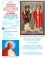 21.X.12. CATHOLIC DIOCESE OF CLEVELAND OHIO Most. Rev. Richard G. Lennon, Bishop. Icon of Saint Stanislaus and Blessed John Paul II