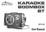 KARAOKE BOOMBOX BT. User Manual MT3149