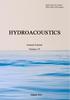 HYDROACOUSTICS Annual Journal Volume 19