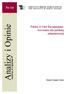 Analizy i Opinie. Nr 14. Polska w Unii Europejskiej: wyzwanie dla polskiej administracji. Analyses & Opinions INSTYTUT SPRAW PUBLICZNYCH