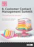 8. Customer Contact Management Summit