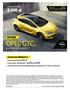 8 000 zł 2+1 CENNIK OPEL GTC. AKTUALNA PROMOCJA. OPEL GTC z rabatem