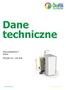 Dane techniczne. PELLEMATIC Maxi.