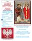 7.X.12. CATHOLIC DIOCESE OF CLEVELAND OHIO Most. Rev. Richard G. Lennon, Bishop. Icon of Saint Stanislaus and Blessed John Paul II