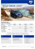 Teraz Dacia Lodgy, przestronny i funkcjonalny VAN, w wersji Open z radiem i klimatyzacją w promocyjnej cenie (1)