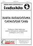 Karta Katalogowa CATALOGUE CARD