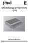 STEROWNIK STREFOWY FZ4B