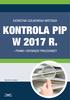 KONTROLA PIP W 2017 R.