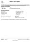 SAFETY DATA SHEET. 1. Identyfikacja substancji/mieszaniny i identyfikacja przedsiebiorstwa. Dichloromethane Peptide Synthesis Grade