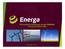 Prezentacja wynikowa Grupy ENERGA I kwartał 2014 roku