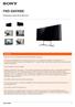 FWD-84X9005. Profesjonalny monitor LED 84 BRAVIA 4K. Omówienie. Ogromny monitor o przekątnej 84 cali wyświetla piękne obrazy 4K