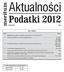 Aktualności Podatki 2012