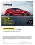 zł. OPEL ASTRA HATCHBACK. Rok produkcji 2017 / Rok modelowy CENNIK AKTUALNA PROMOCJA. ASTRA już od: