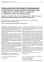 Otorynolaryngologia Kuźmińska M i wsp. Zastosowanie 2015, 14(3): elektrokochleografii transtympanalnej z zastosowaniem różnej częstości...