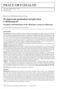 Występowanie parafunkcji narządu żucia u młodocianych* Prevalence of Parafunctions of the Masticatory System in Adolescents