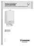 CERANORM. Gazowy kocio³ grzewczy. Niskotemperaturowy kocio³ grzewczy z palnikiem ch³odzonym wod¹ ZSN 18-6 KE ZWN 18-6 KE ZWN 24-6 KE 23...