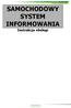 SAMOCHODOWY SYSTEM INFORMOWANIA Instrukcja obsługi