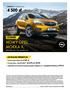 4 500 zł. NOWY OPEL MOKKA X. Rok produkcji 2017 / Rok modelowy CENNIK AKTUALNA PROMOCJA. MOKKA X z rabatem do: