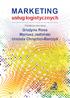 MARKETING. usług logistycznych. Grażyna Rosa Mariusz Jedliński Urszula Chrąchol-Barczyk. Redakcja naukowa. Wydawnictwo C.H.Beck