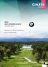 BMW GOLF BUSINESS LEAGUE POLAND Hiszpania, PGA Catalunya listopada