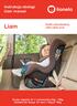 Liam. Instrukcja obsługi User manual. fotelik samochodowy child safety seat