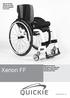 Xenon FF Silla de Ruedas Cadeira de rodas Wózek inwalidzki Carrozzina