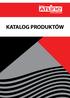 KATALOG PRODUKTÓW Firma ATLINE /