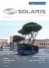 Magazyn Klientów. Rzymskie wakacje z InterUrbino. Solaris kończy jubileuszowy rok z tytułem Bus of the Year Solaris w rozmiarze XL.