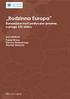 Rodzinna Europa. Europejska myśl polityczno-prawna u progu XXI wieku