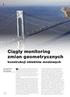 Ciągły monitoring zmian geometrycznych