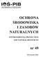 OCHRONA ŚRODOWISKA I ZASOBÓW NATURALNYCH ENVIRONMENTAL PROTECTION AND NATURAL RESOURCES