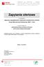 Zapytanie ofertowe. Nr 3/R/05/2013. dotyczące zaprojektowania i wykonania mundurów dla członków Grupy Rekonstrukcji Historycznej Wilki z Osin