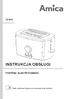 TS 4011 INSTRUKCJA OBSŁUGI TOSTERA ELEKTRYCZNEGO. Toster użytkować dopiero po przeczytaniu tej instrukcji