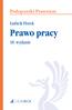 PODRĘCZNIKI PRAWNICZE. Ludwik Florek Prawo pracy