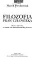 A Marek Piechowiak FILOZOFIA PRAW CZŁOWIEKA. Prawa człowieka w świetle ich międzynarodowej ochrony