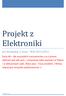 Projekt z Elektroniki