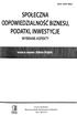 ISSN SPOtECZNA ODPOWIEDZIALNOSC BIZNESU, PODATKI, INWESTYCJE WYBRANE ASPEKTY. v'.tiifamininfin - : ' -