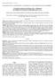 WCZESNE I ODLEGŁE POWIKŁANIA U CHORYCH PO PRZEBYTYCH MNOGICH OBRAŻENIACH CIAŁA EARLY AND LATE COMPLICATIONS IN PATIENTS FOLLOWING MULTIPLE INJURIES