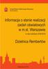 Informacja o stanie realizacji zadań oświatowych w dzielnicy Rembertów w roku szkolnym 2015/2016