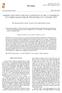 Steciana HABITAT AND PHYTOCENOSIS CONDITIONS OF THE OCCURRENCE OF OSTERICUM PALUSTRE IN THE NATURA 2000 LISI KĄT SITE