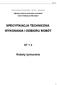 SPECYFIKACJA TECHNICZNA WYKONANIA I ODBIORU ROBÓT